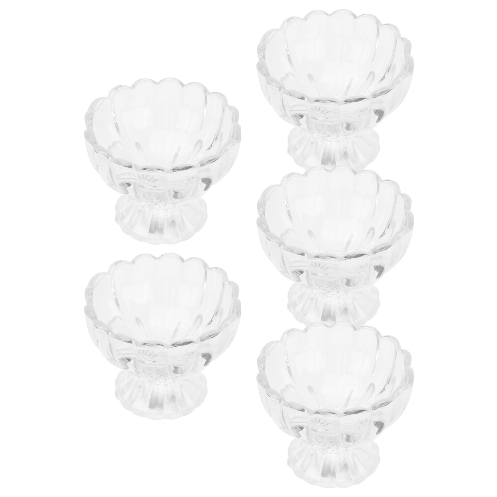 

Pudding Glass Classic Cup Dessert Fruit Juice Mug Drink Bowls Beverage Restaurant Transparent Cocktail Clear Tumblers