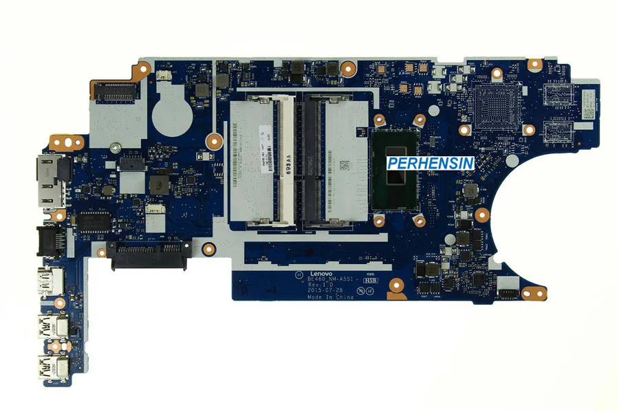 

Для Lenovo ThinkPad E460 20EU/20ET материнская плата BE460 NM-A551 00UP248