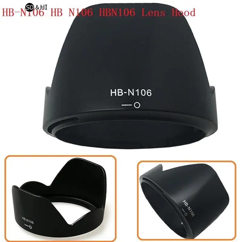 

HB-N106 HB N106 HBN106 Lens Hood 55MM Reversible Camera Lens Accessories For Nikon D5600 D3400 D5500 D3300 D3200 AF-P18-55