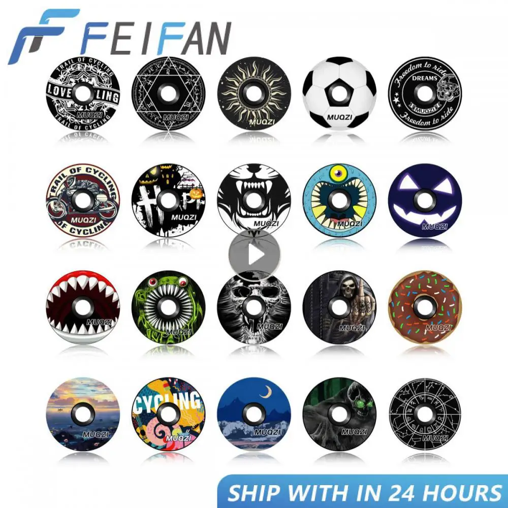 

20 Types Bicycles Stem Top Cover Bike Headset Top Cover 31.8mm Diameter For MTB Bike Easy Assembly Outdoor Bike Accessories
