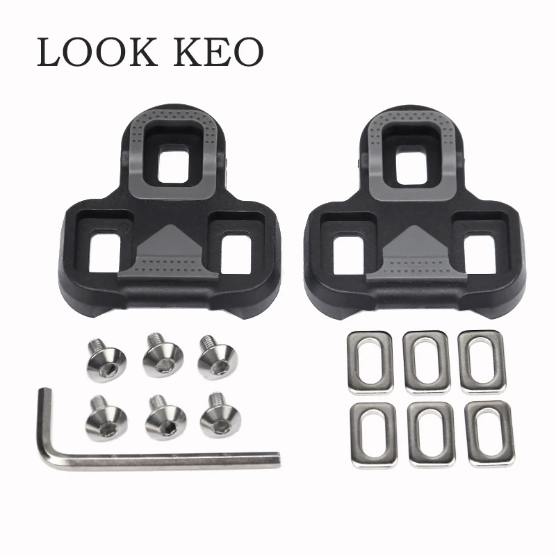 

Накладки на педали Look Keo, клипсы для обуви, дорожный велосипед, самоблокирующаяся велосипедная педаль, велосипедная клипса для фиксации ног ...