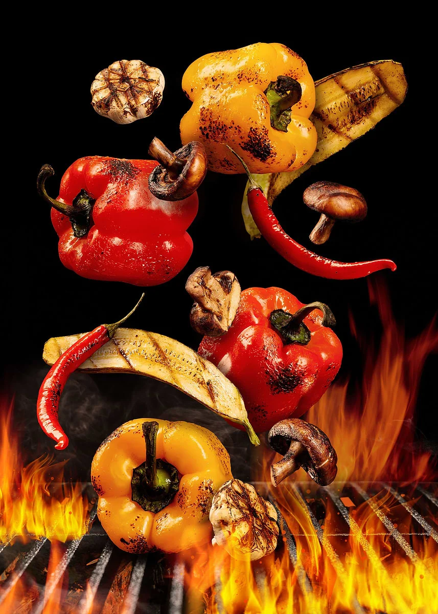 

Печать на холсте "Простота Западная Еда"