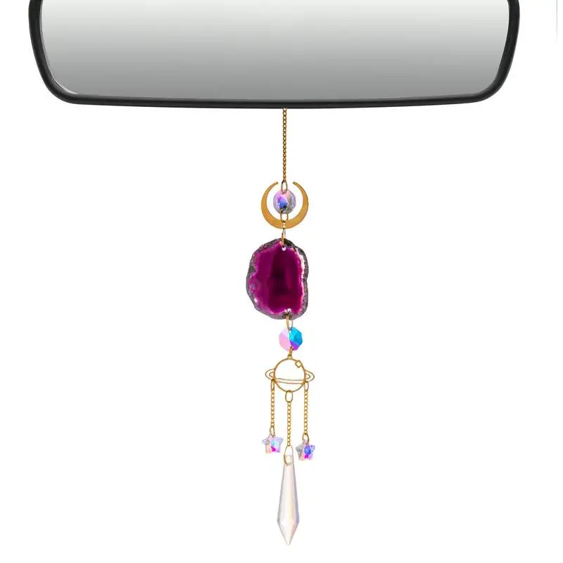 

Car Crystal Pendant Rainbow Manufacturing Hanging Pendants For Window Exquisite Decors Suitable For All Kinds Of Holidays