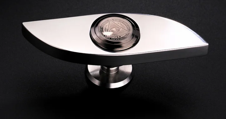 

New Steel Hand Twisting Spinning Top Gyro Gyroscope Bearing Spinning Top Toy