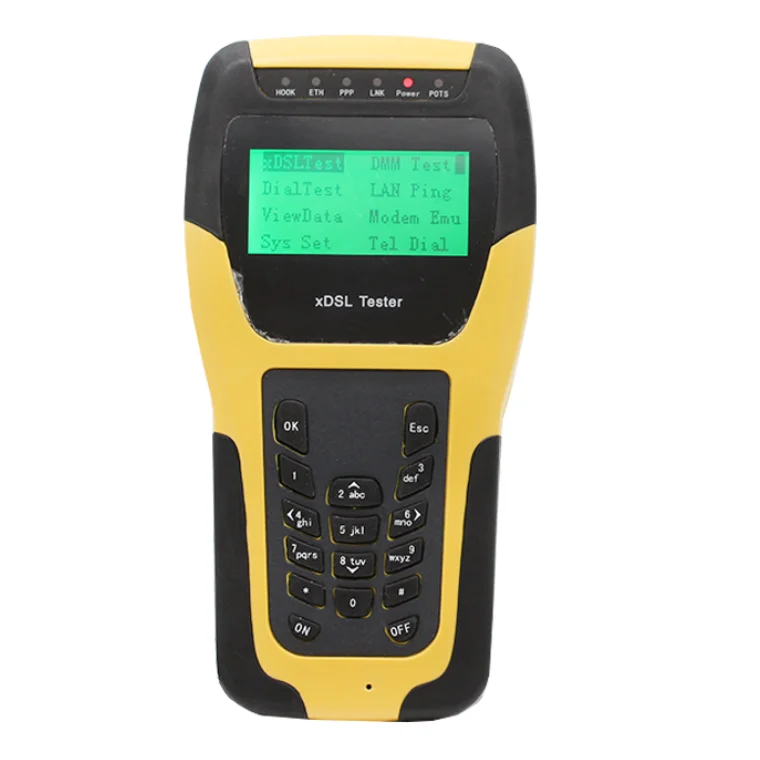 

In Stock Original ST332B xDSL ADSL2+ADSL VDSL2 DMM Test Tester Meter with rechargeable lithium battery and car charger