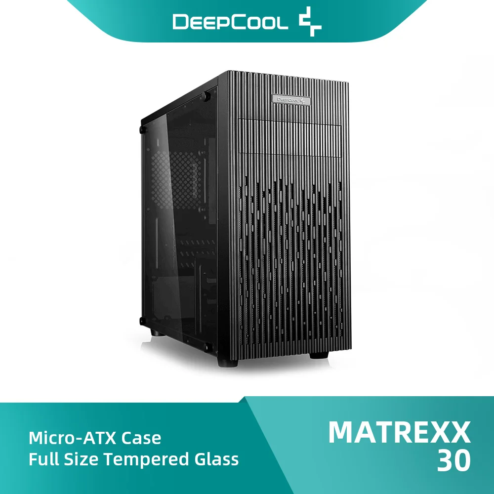 

DeepCool MATREXX 30 MATX/ITX ПК шасси для игр 4 слота компьютерный шкаф компьютерные Чехлы и башни шасси