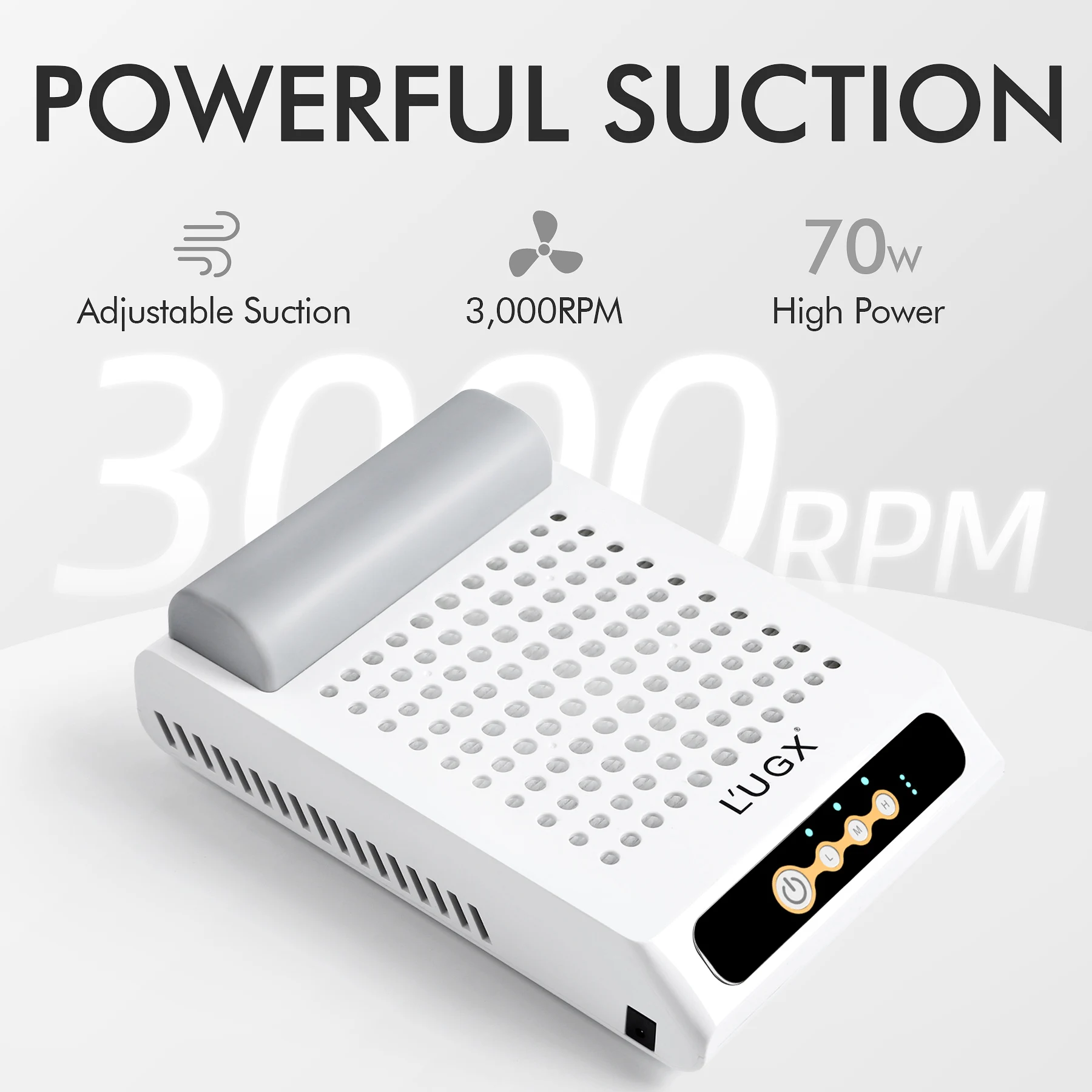 LUGX Pro 70 Вт Профессиональный Мощный беспроводной Перезаряжаемый пылесос для