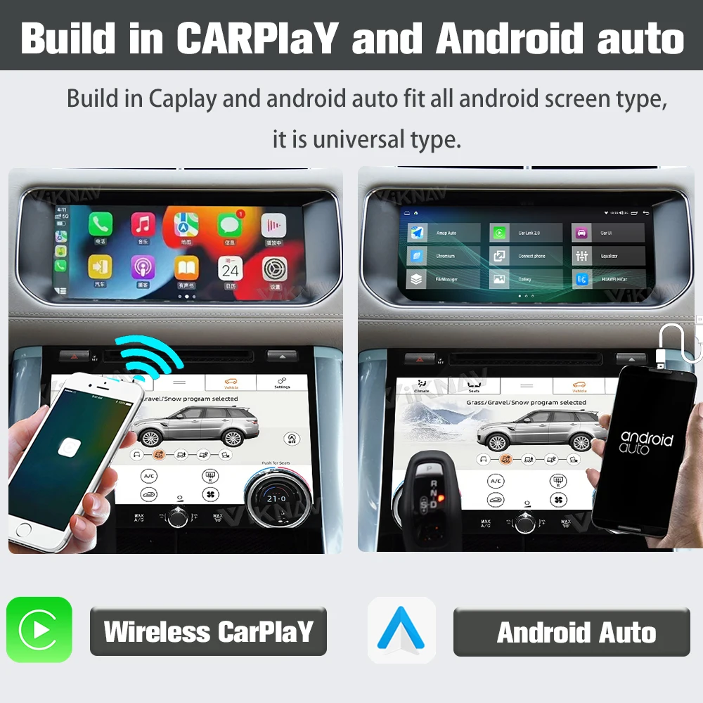 10 25-дюймовый автомобильный радиоприемник Android для Land Rover Range Sport L494 2013-2017