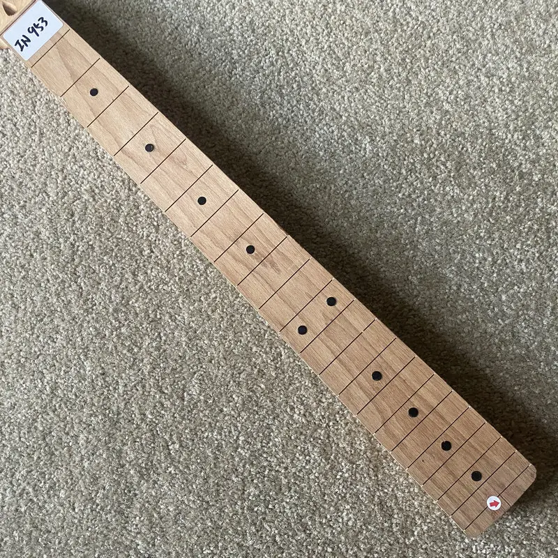 IN953 натуральный жареный клен для 6-струнной грифа электрогитары без ладов