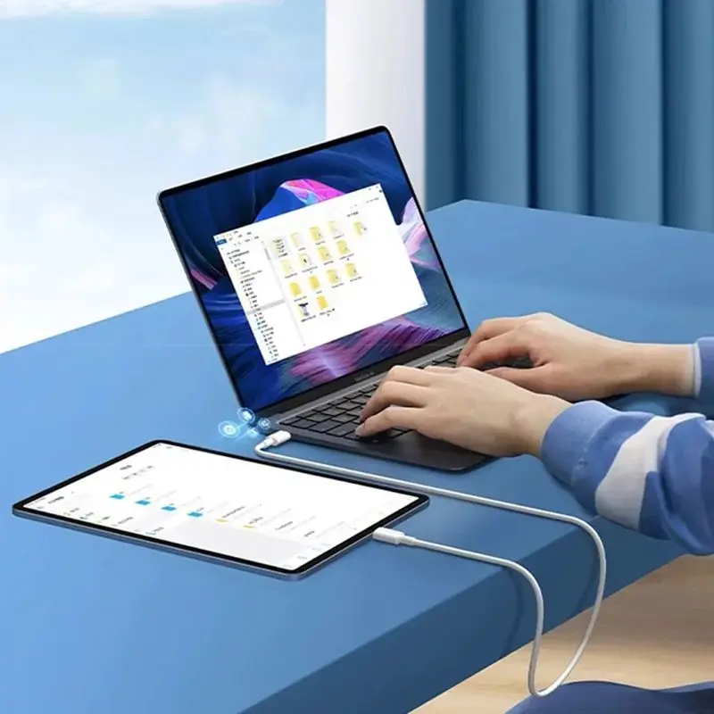 120 Вт 10 А двойной USB-C к типа C сверхбыстрая зарядка кабель для передачи данных iPhone15