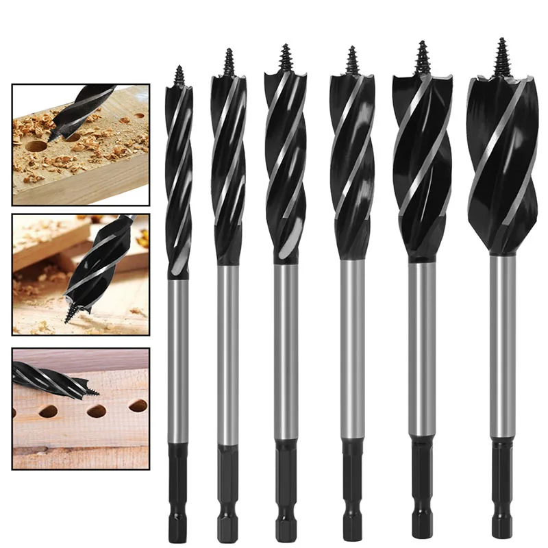 

Набор твист-сверл для деревообработки, 10-35 мм, хвостовик 6,35 мм