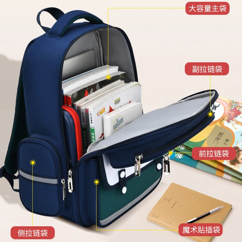 Boys Girls backpack Kids Orthopedic schoolbag Waterproof Children School Bags for kids Primary school Backpack mochila escolar