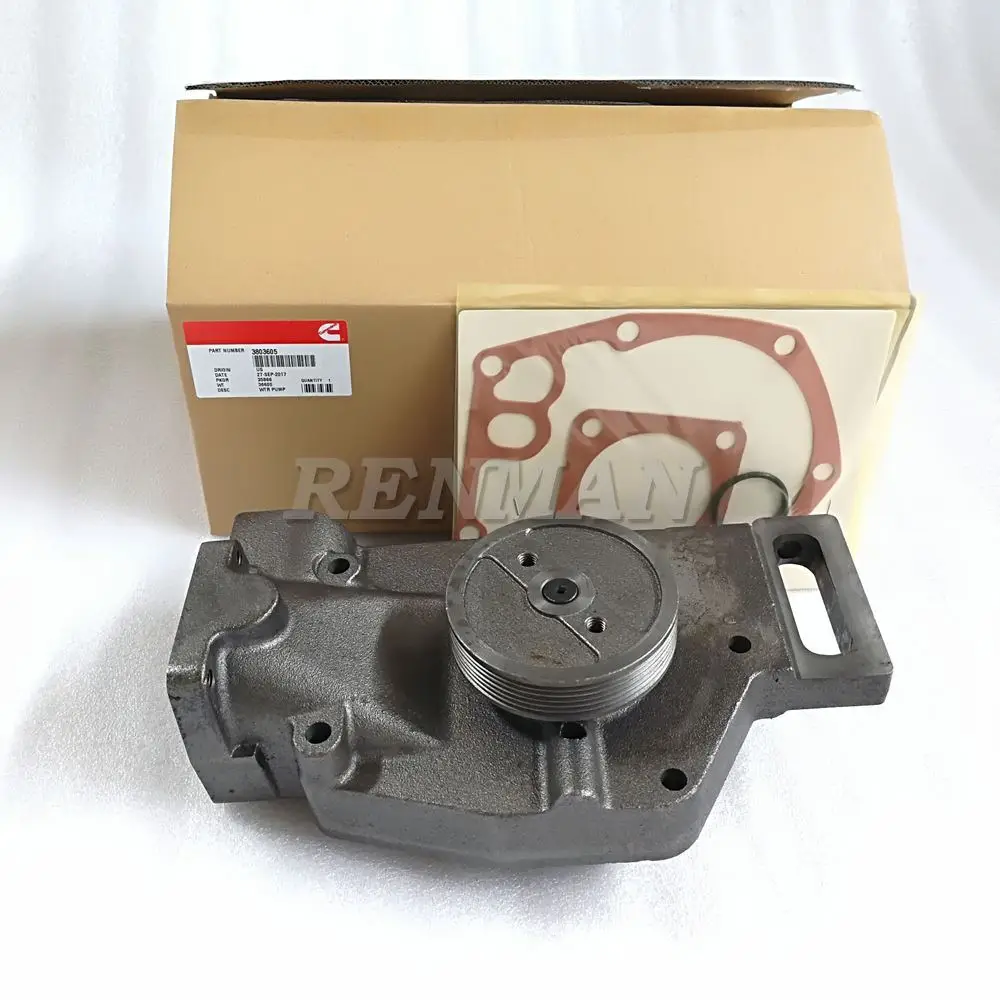 

Cummins NT855 N14 Engine water pump 3803605 3076529 3067998