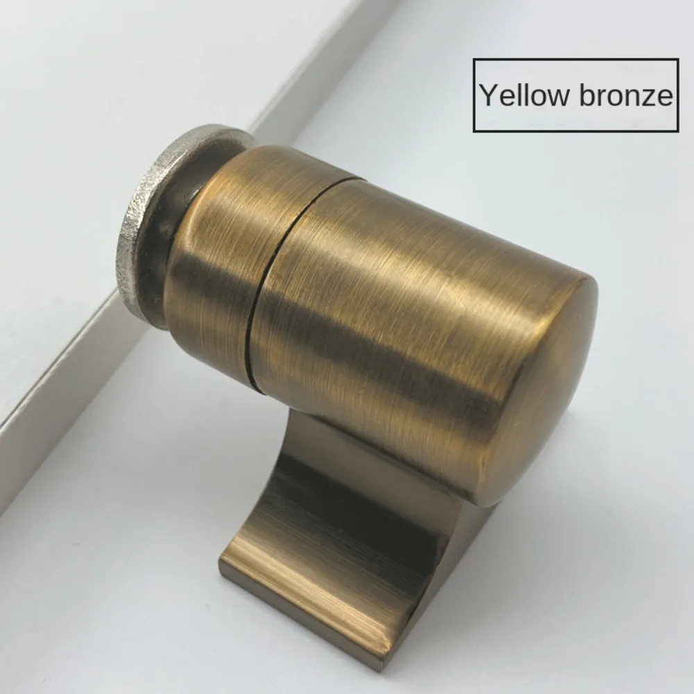 Напольный невидимый дверной присос из нержавеющей стали. Простая установка.