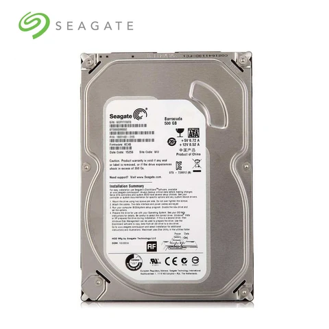 Жесткий диск Seagate 500 ГБ 3,5 дюйма