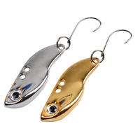 metal vib lure mini single hook 2 5g3 5g5g fishing spoons lures blade baits swimbait fishing lures for freshwater saltwater