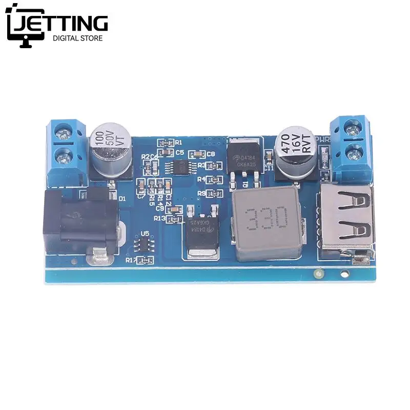 

LM2596S DC-DC Buck Converter Vehicle Stabilizers Step-Down Power Supply Module Adjustable DC 24V/12V To 5V 5A Voltage Regulators