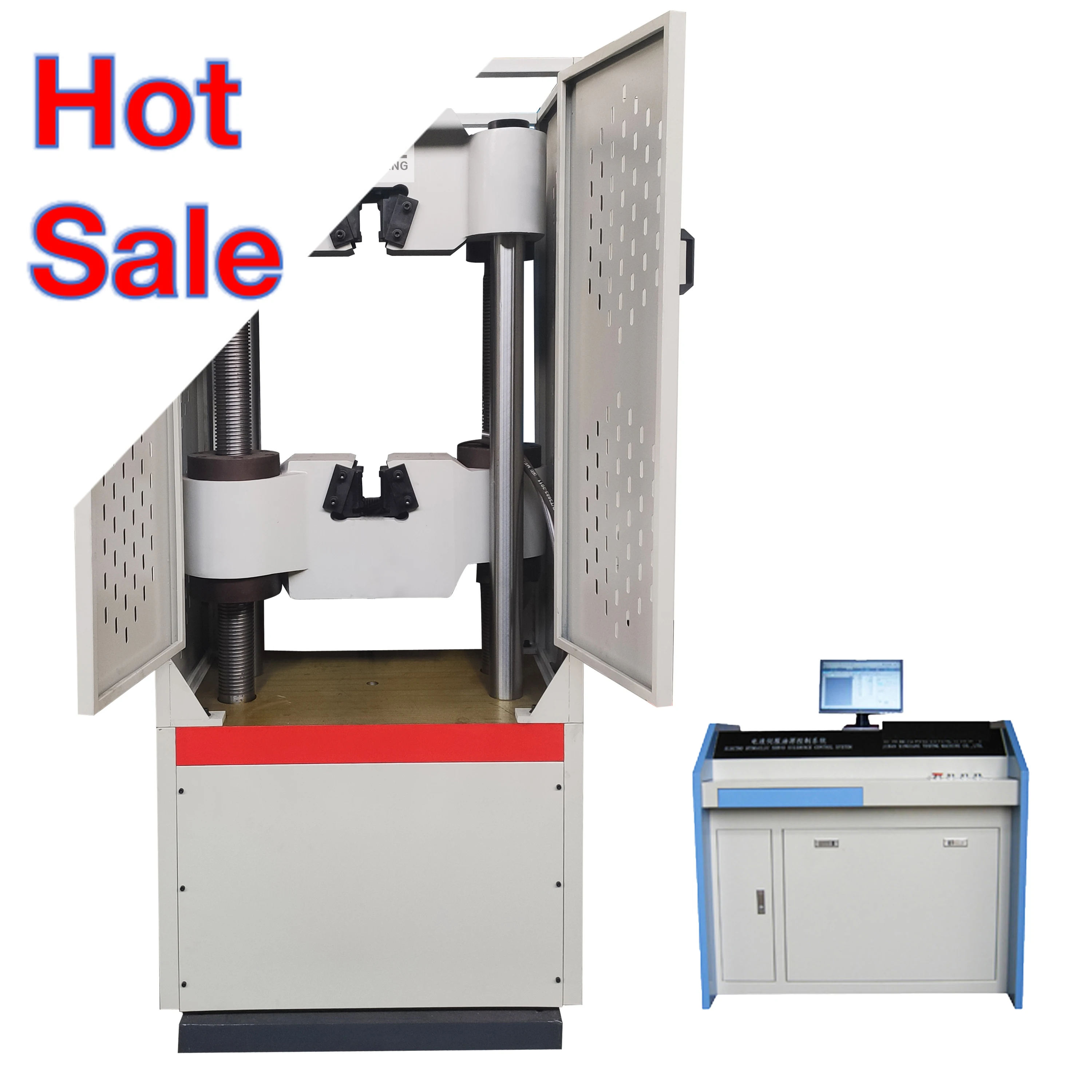 WAW-1000D гидравлический сервопривод utm 1000kn гидроиспытательная машина испытание на