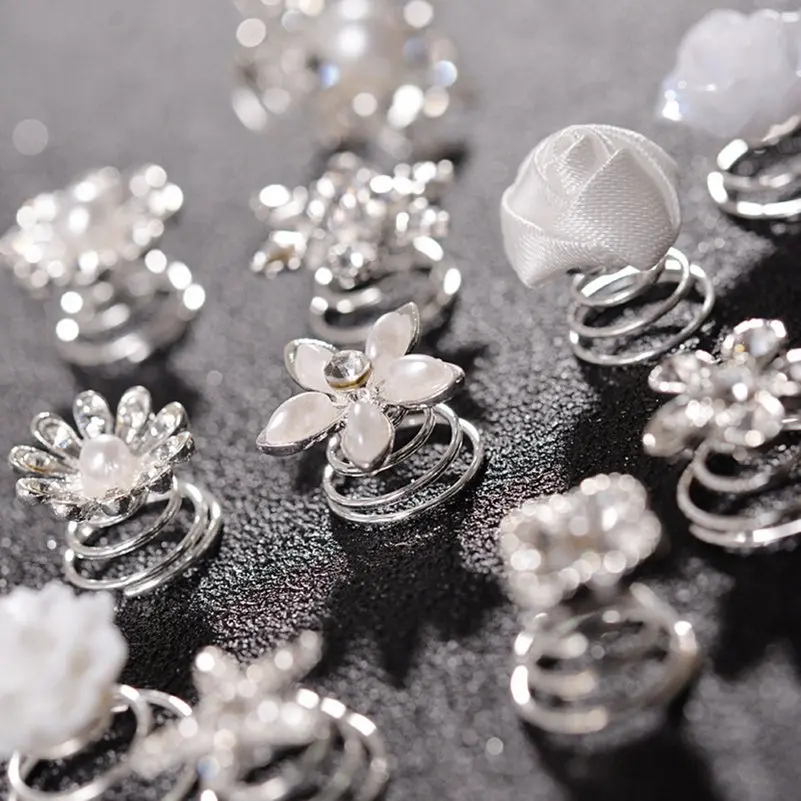 12 шт./партия женские свадебные шпильки для волос