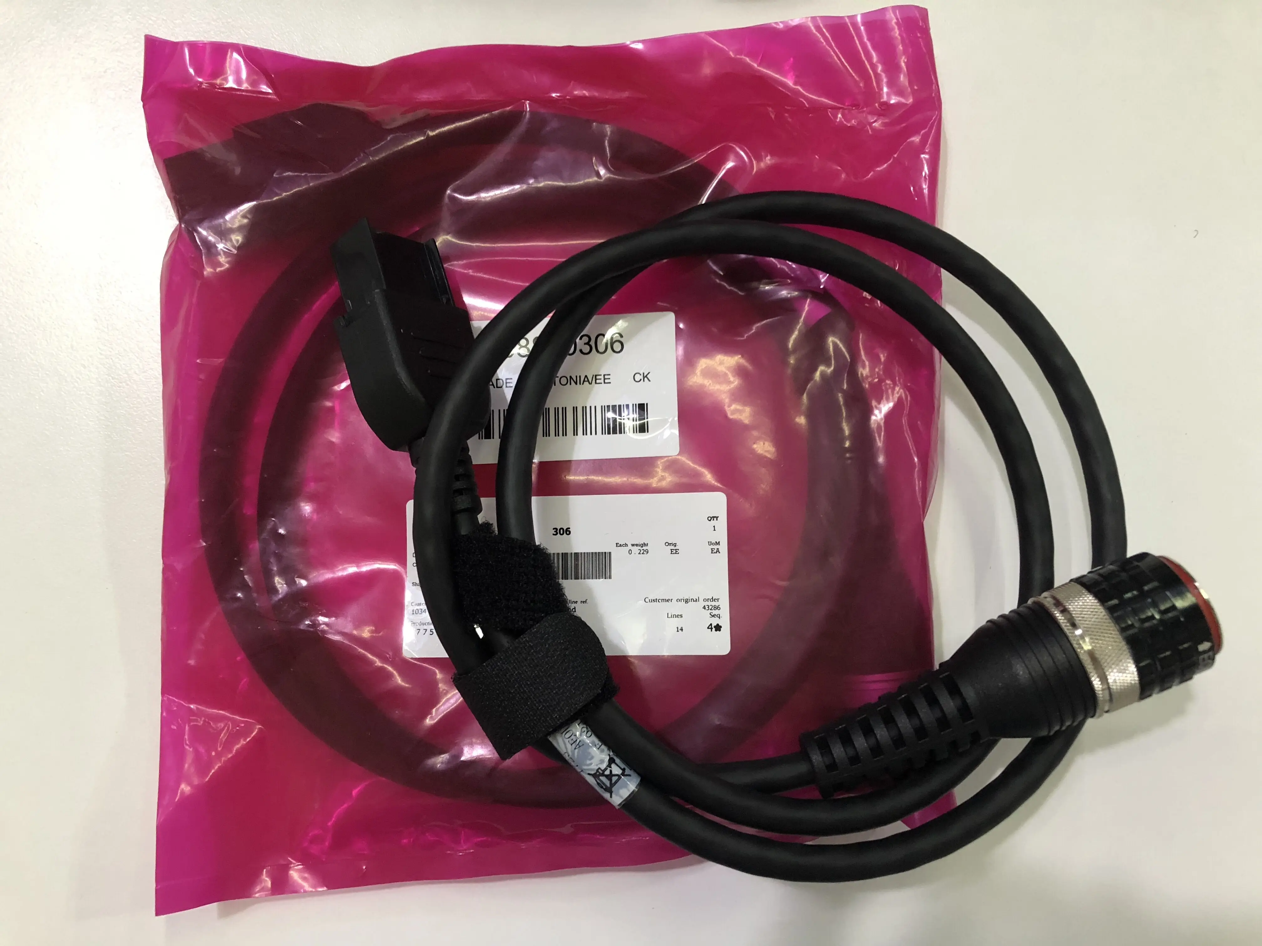 8-контактный кабель для Vocom 88890300 &amp vocom2 II 88890400 Диагностический инструмент