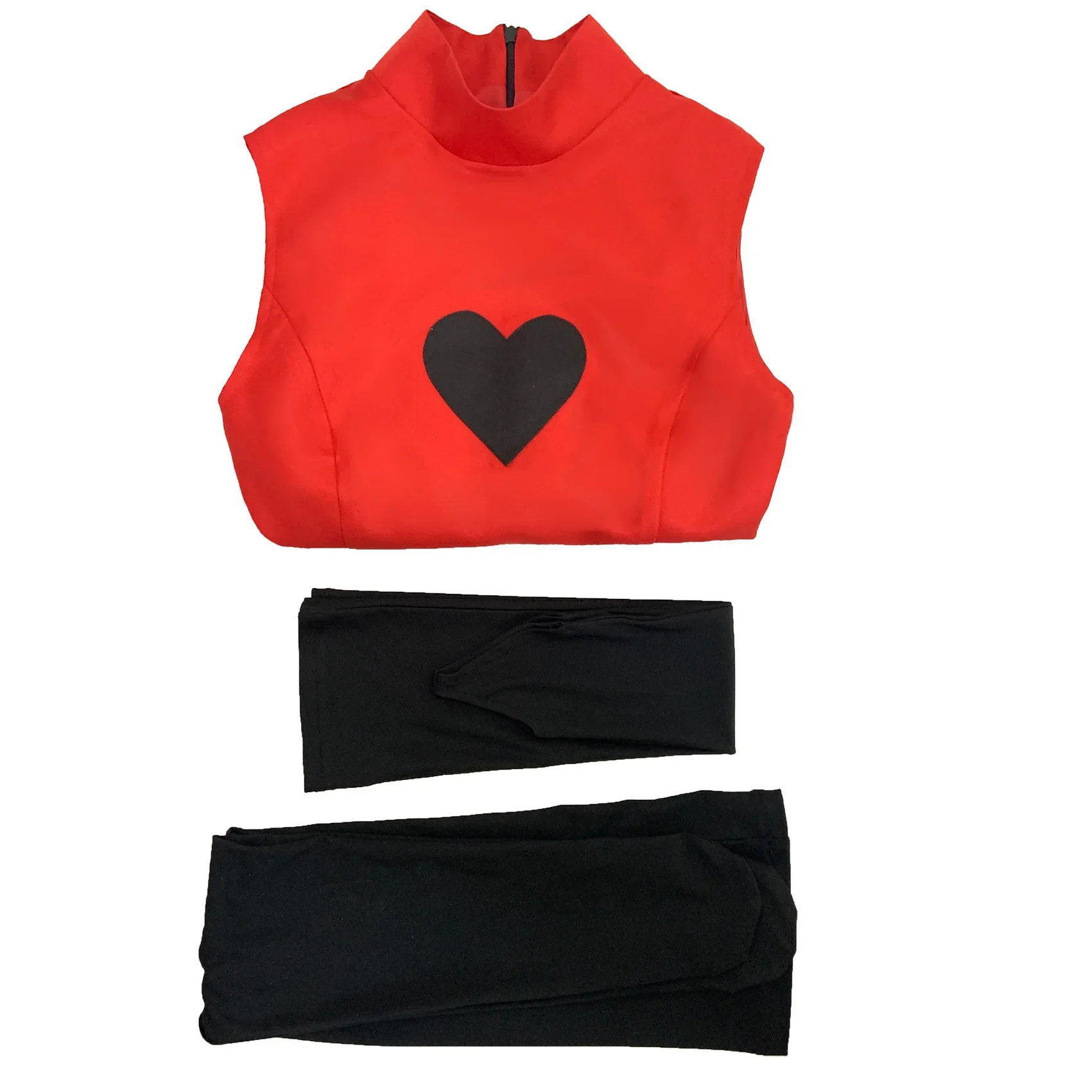 Костюм на Хэллоуин для косплея: водолазка красное платье