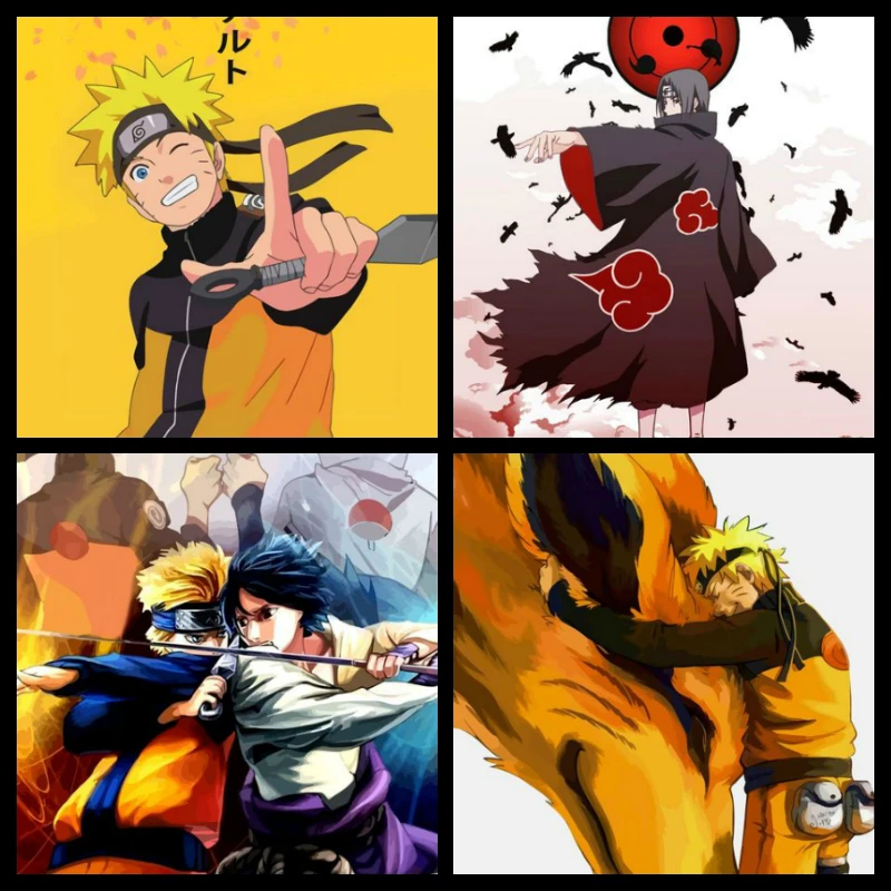 

Bandai японское аниме мультфильм алмазная живопись своими руками 5D алмазная вышивка постеры Наруто наборы для вышивки крестиком Мозаика дома...