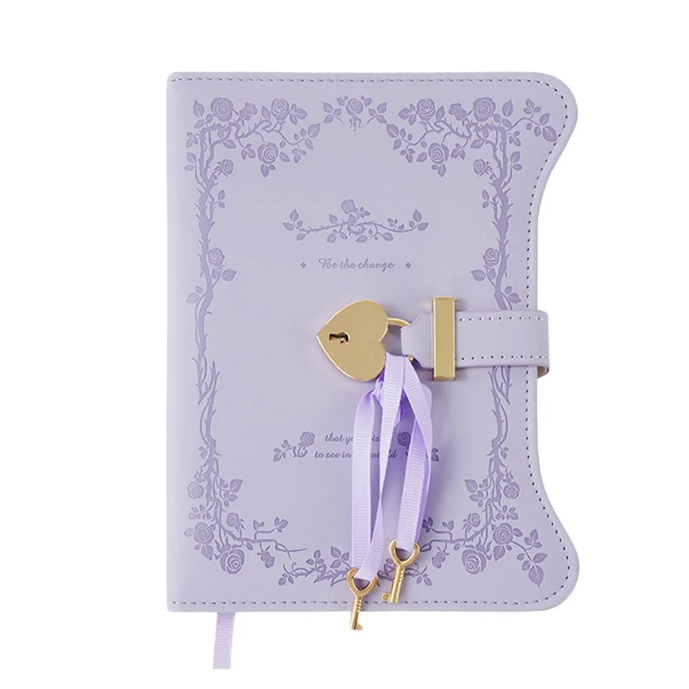 

Дневник Diary Notebook из искусственной кожи с замком