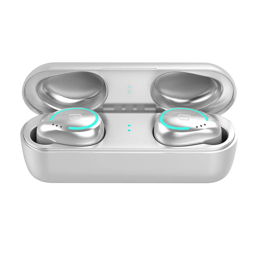 

Mini In-Ear Bluetooth 5.0 Earphones Waterproof TWS Wireless Handsfree Earbuds 8D Stereo Sound Sports Headset With Charging Box