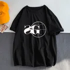 Футболка мужская с снайперской группой, хлопковая тенниска с короткими рукавами в стиле хип-хоп, Lil Kodak, черная уличная одежда унисекс, на лето