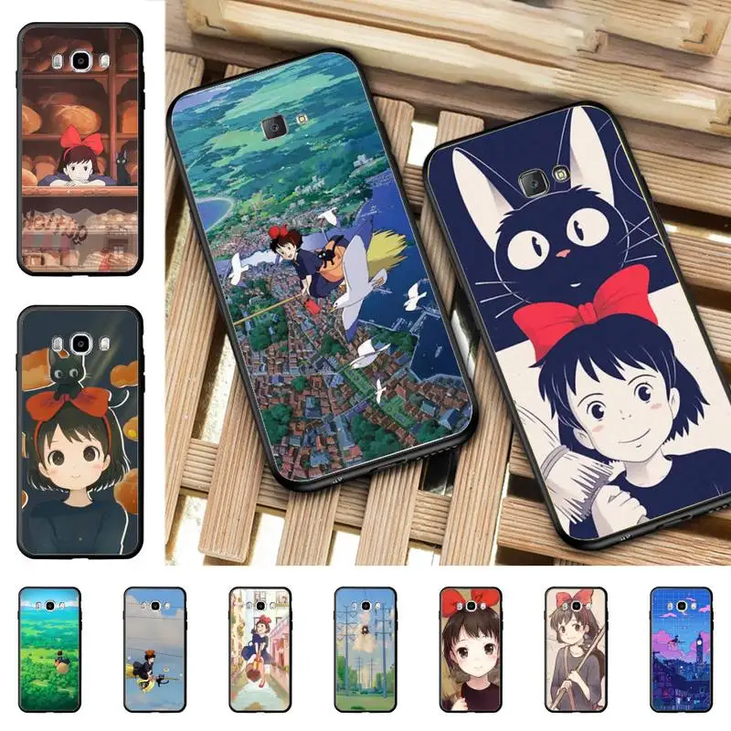 

Cartoon K-Kiki'S D-Delivery Service Phone Case for Samsung J 2 3 4 5 6 7 8 prime plus 2018 2017 2016 core