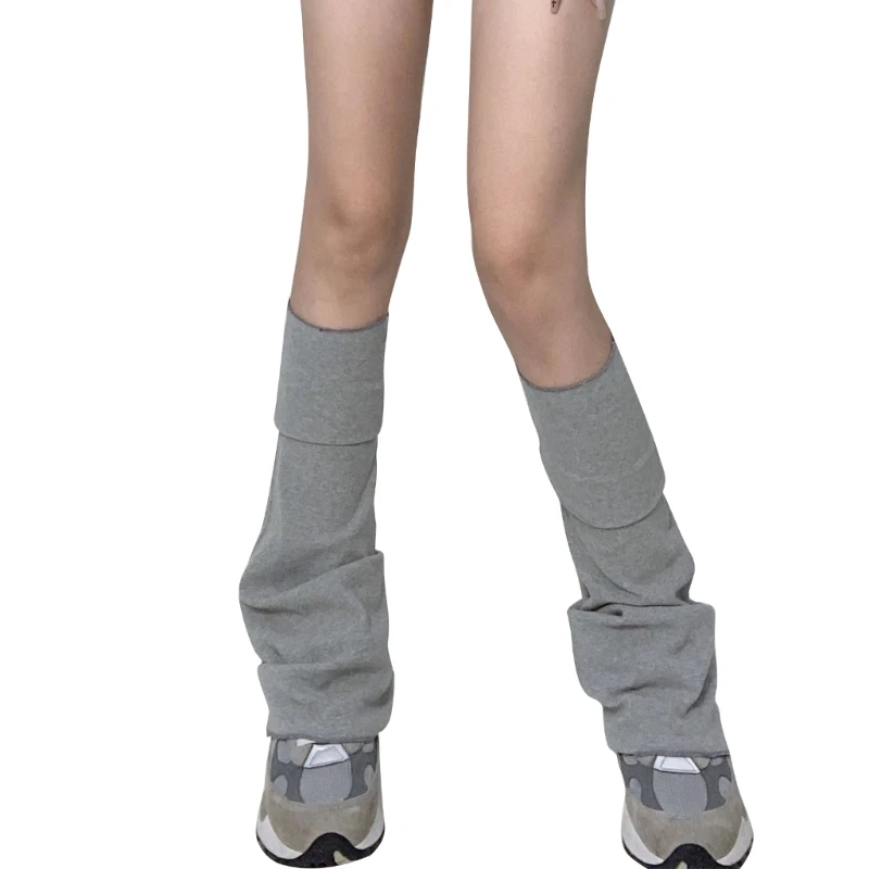 

Harajuku Women Flare Leg Warmers Over Knee Socks Punk Slouch Baggy Foot Cover