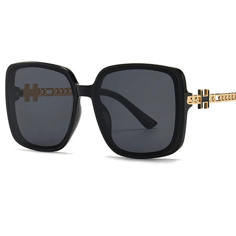 

2022 Brand Square Sunglasses Women Big Frame Fashion Retro Mirror Sun Glasses Female Brand Vintage Lady Lunette De Soleil Femme