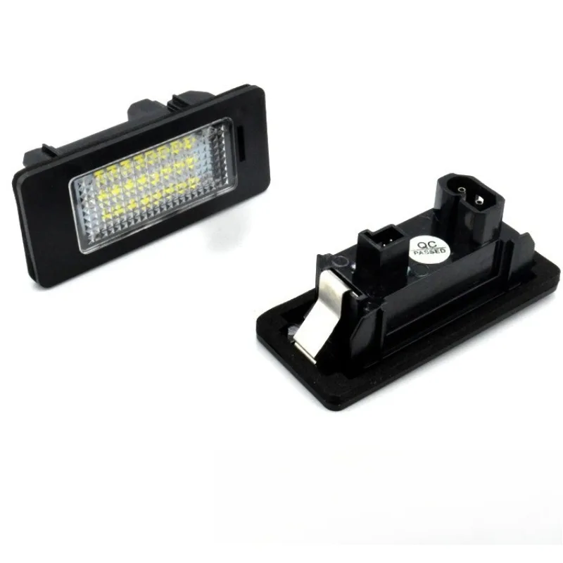 

Poer 2 шт. Canbus светодиодный номерной знак HID белый задний номерной знак лампа для BMW E39 M5 E70 E71 X5 X6 E60 M5 E90 E92 E93 M