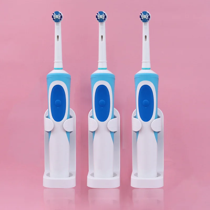 

Creative Traceless Stand Rack Organizer Electric Wall-Mounted Holder Space Saving Toothbrush Holder Bathroom Accessories