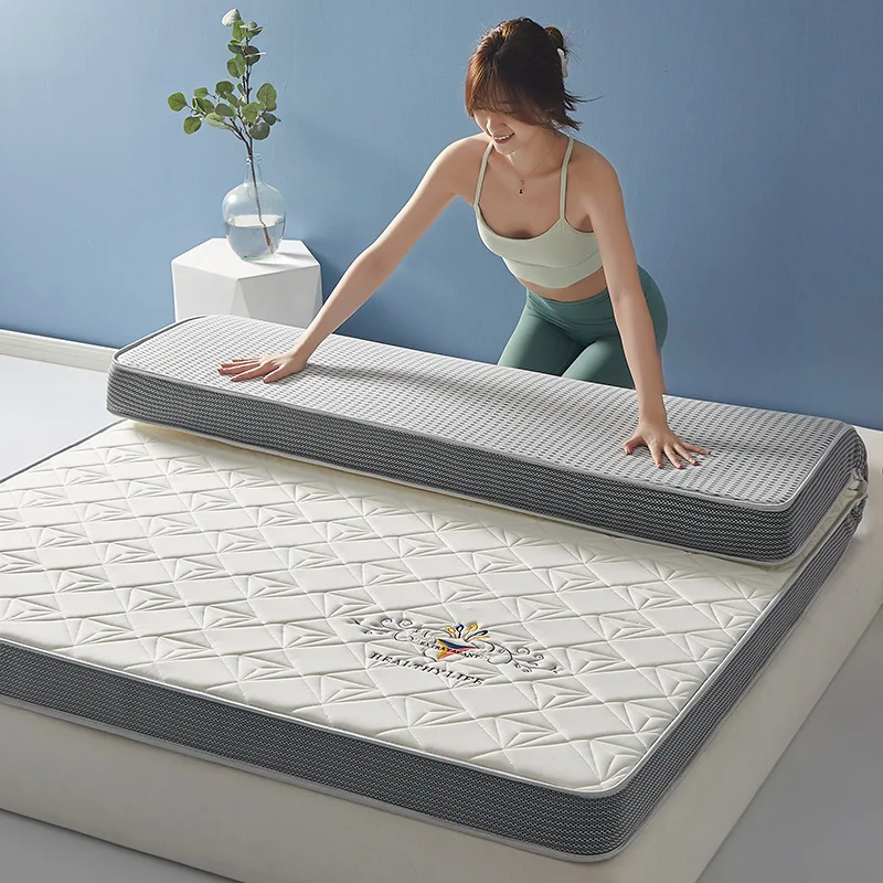 

Topper Single Natural Latex Mattresses Memory Foam Mattress Folding Sofa Bed Floor Tatami Japanese Futon To Sleep Household