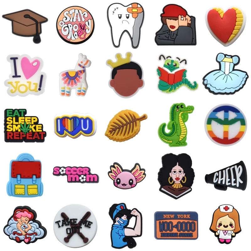 

Рождественские подарки, булавки для девочек, аксессуары для женской обуви, Дизайнерские летние украшения, детские джинсы, подвески для крок...