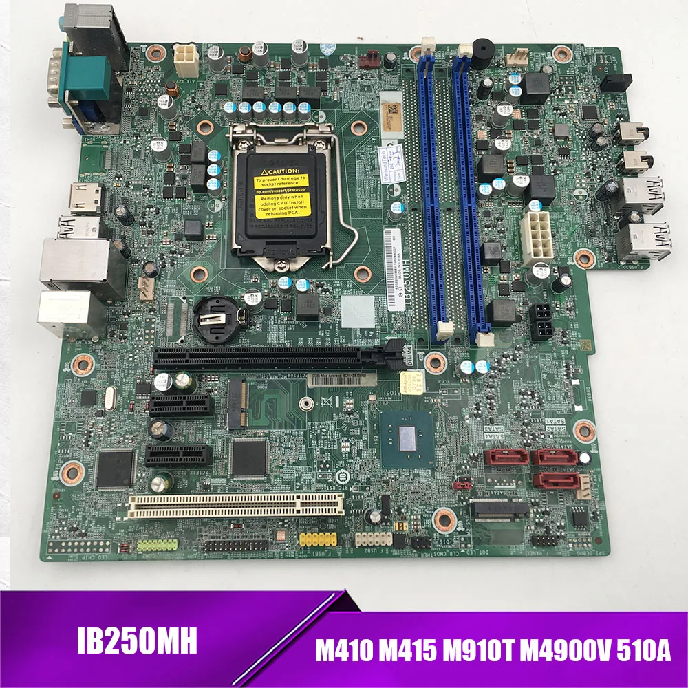 Desktop PC Motherboard For Lenovo  M410 M415 M910T M4900V 510A B250 IB250MH 00XK148 Mainboard