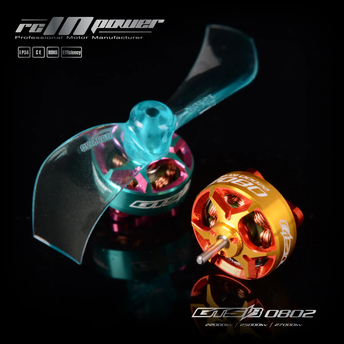 

Rcinpower GTS V3 0802 22000/25000/27000KV 1S Cinewhoop бесщеточный двигатель FPV гоночные Фристайл радиоуправляемые модели мультикоптера рамка