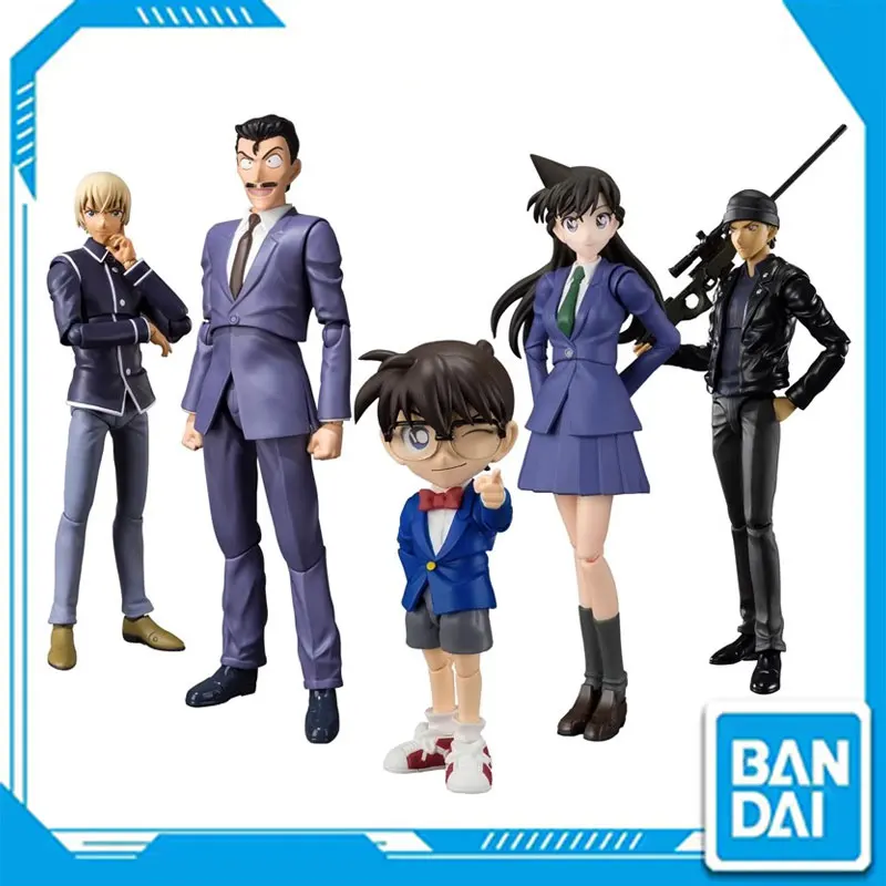 S Detective Sherlock Holmes Conan Edogawa Mouri Kogorou Mouri Ran Akai Shūichi Action Figures Movable Model Kit