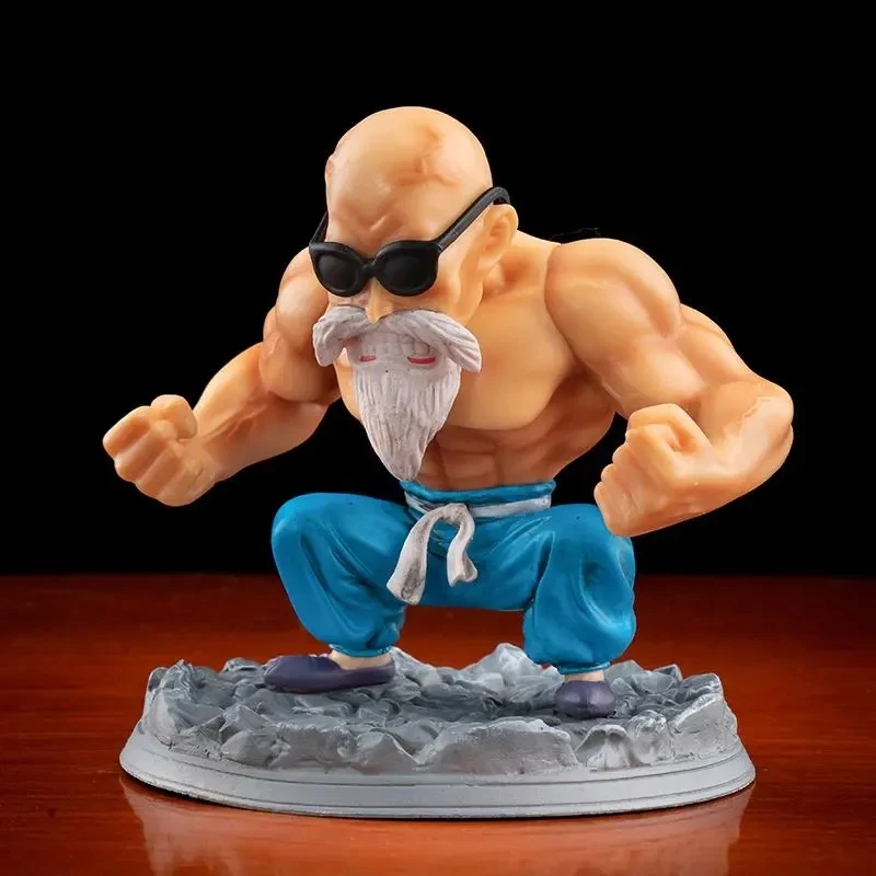 

NEW Dragon Ball Figure Muscle Master Roshi Kame Sennin DBZ GK Goku 's Teacher Figurine PVC Model Figura Toys Super Saiyan Model