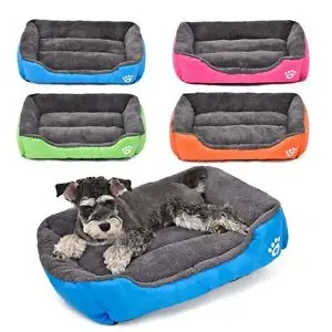 

New Large Pet Dog Cat Bed Puppy Cushion House Pet Soft Warm Kennel Dog Mat Blanket