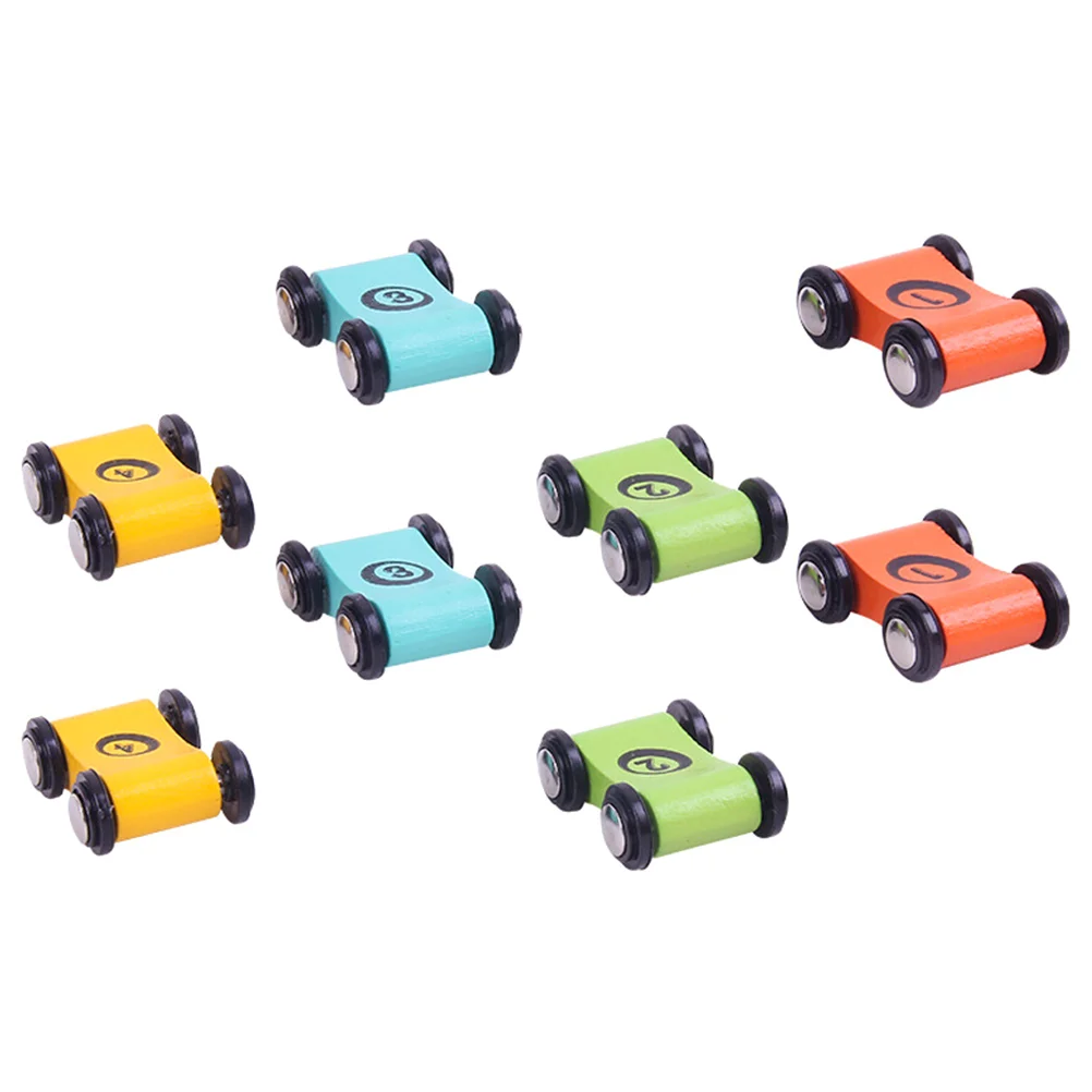 8 шт. детские игрушки самокат детский забавный гоночный автомобиль деревянный