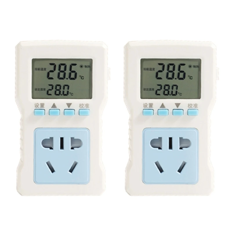 

448B Temperature Controllers Aquarium Thermostatic Control with Probe for Fish Tanks