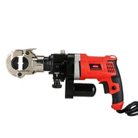 Electrical Hydraulic Hand Crimper Tool for Stainless Steel Cable Railing Fittings for 1/8" to 3/16" Cable
