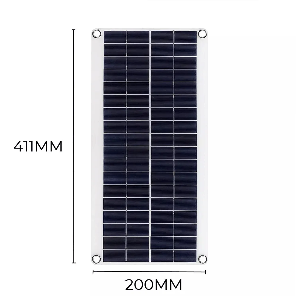 Солнечная панель 15 Вт USB 5 В фотогальваническая пластина DC5521 18 в