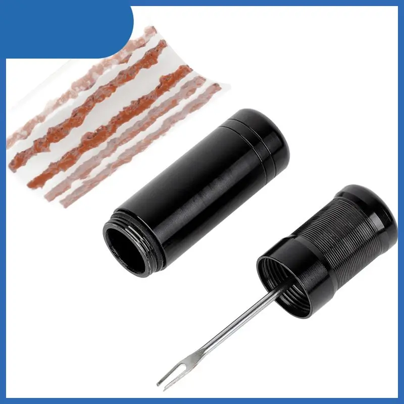 

Bicycle Tubeless Tire Repair Tool Tyre Drill Puncture For Urgent Glue Free Repair Optional Rubber Stripe MTB Bicycle Repair Tool