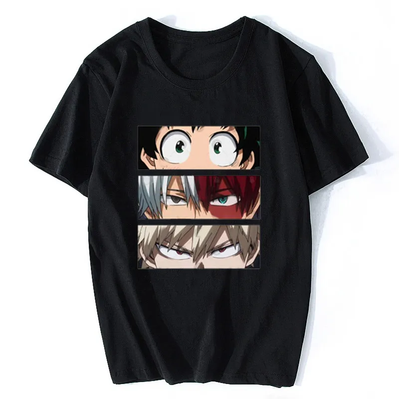 

Japan Anime My Hero Academia TShirt Hot Sale Japanese Manga Print Tops Women Men Oversized T-shirt Ropa Hombre Dropshipping