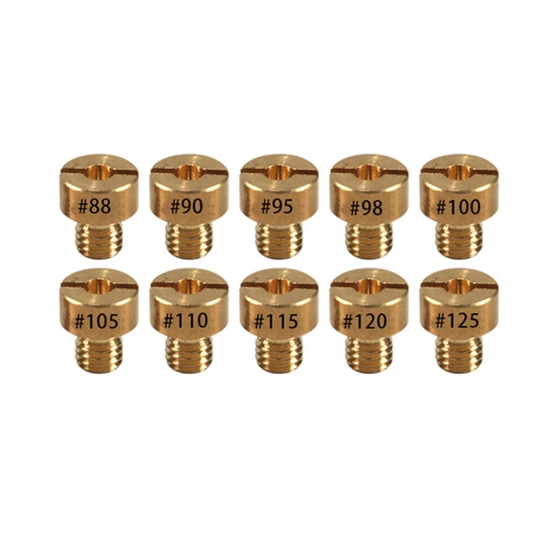Карбюратор Jet Kit основные струи 88 90 95 98 100 105 110 115 120 125 для Mikuni VM22 VM24 VM26 125Cc 150Cc 200Cc 250Cc