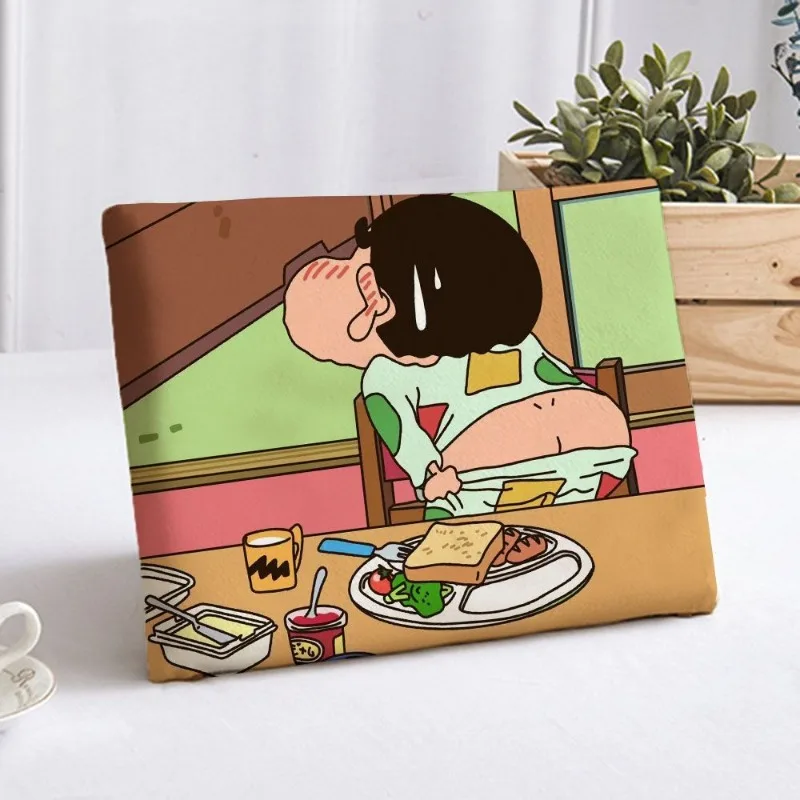 Anime Crayon Shin chan Cushion Student Classroom Stool Butt Mat Chair Sedentary Non slip Office