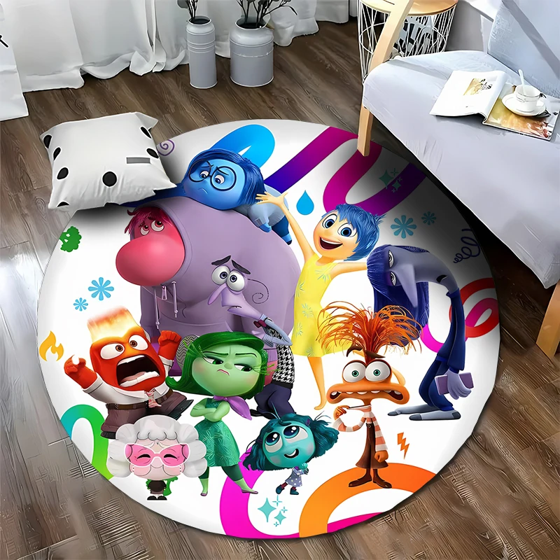 Круглый ковер из фильма Диснея ковры для украшения стула в гостиной детский